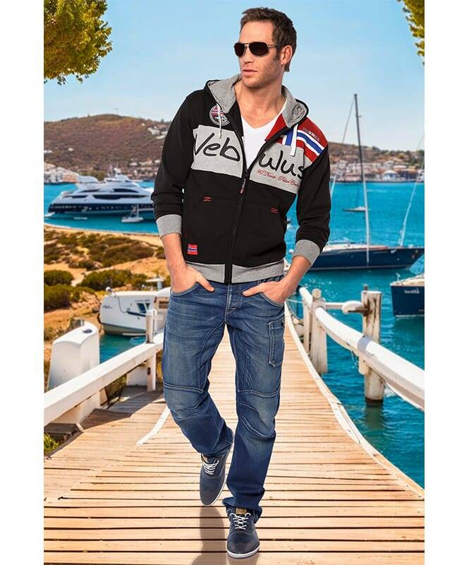 Nebulus Sweatjacke NAPA Herren Clearance-Verkauf