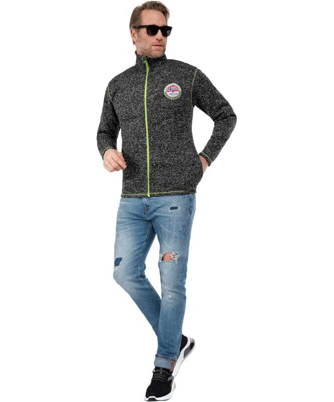 Nebulus Fleecejacke LUZON Herren Speichern exportieren