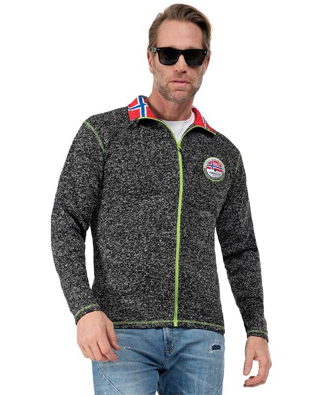 Nebulus Fleecejacke LUZON Herren Speichern exportieren