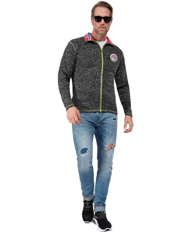 Nebulus Fleecejacke LUZON Herren Speichern exportieren