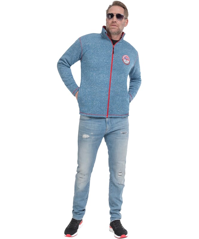 Nebulus Fleecejacke mit Teddyfell FALLOU Herren Black Friday Preise