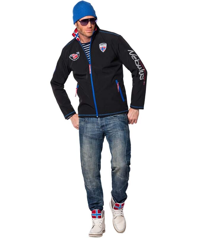 Nebulus Winter-Softshelljacke Teddyfell BURNER Herren Angebote