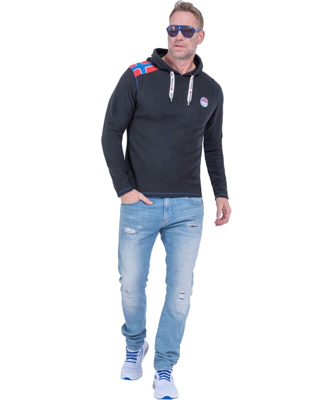 Nebulus Fleecehoody FILE Herren Fabrikpreis