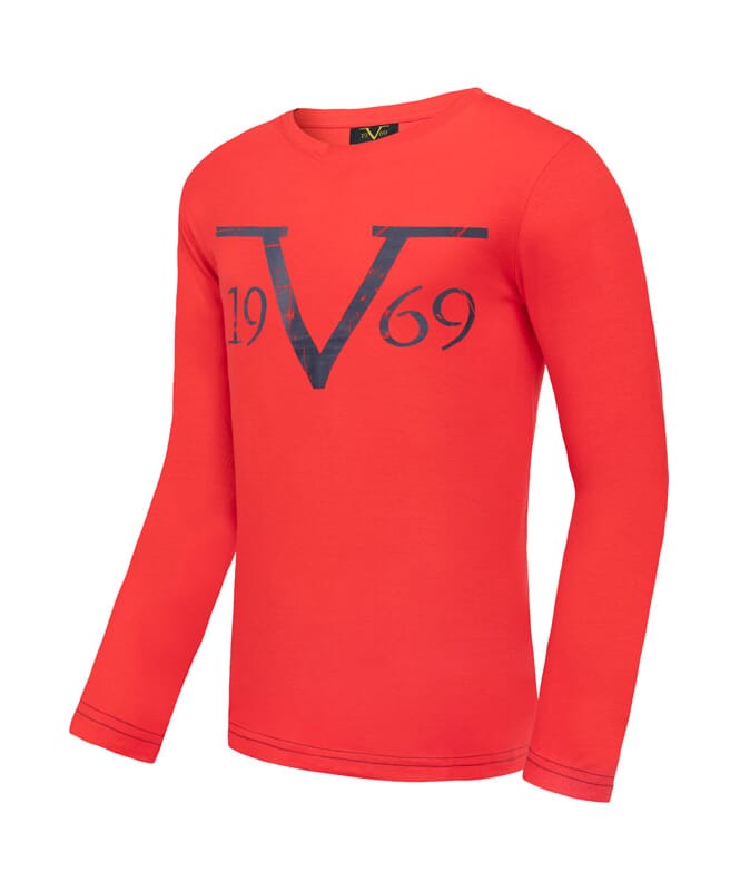 Nebulus 19V69 Langarmshirt Rundhals Herren Begrenztes Angebot