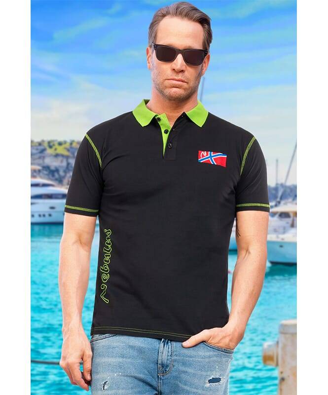 Nebulus Poloshirt ALEO Herren Neueste Mode