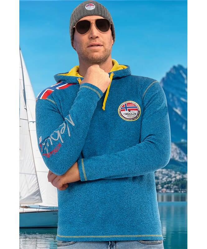 Nebulus Fleecepullover FLAGGY Herren Große Rabatte