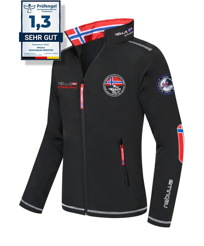 Nebulus Softshelljacke MAESTRO Herren Kostenlose Rückgabe
