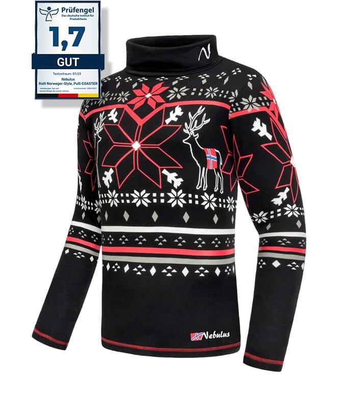 Nebulus Rolli Norweger-Style, Pulli COASTER Herren Nur noch ein Tag übrig