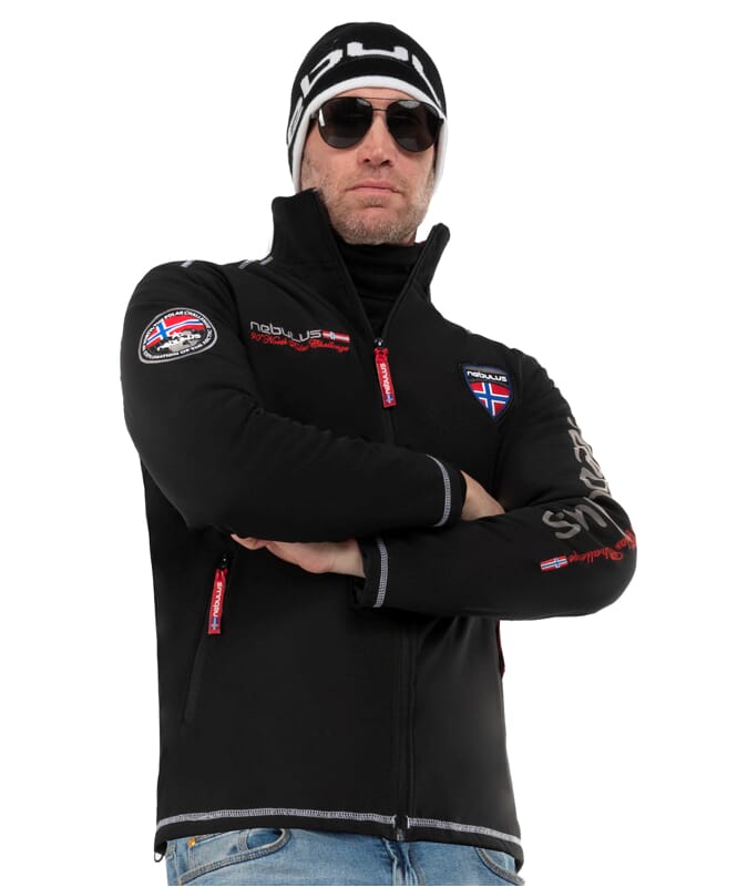 Nebulus Winter-Softshelljacke Teddyfell STYLER FUR Herren Fabrikverkauf