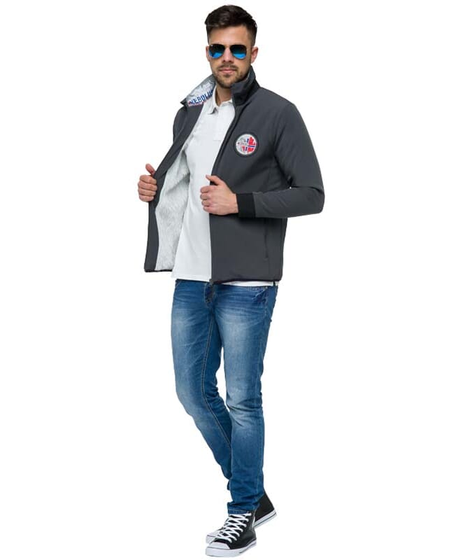 Nebulus Softshelljacke mit Teddyfell RONAN Herren Fabrikpreis