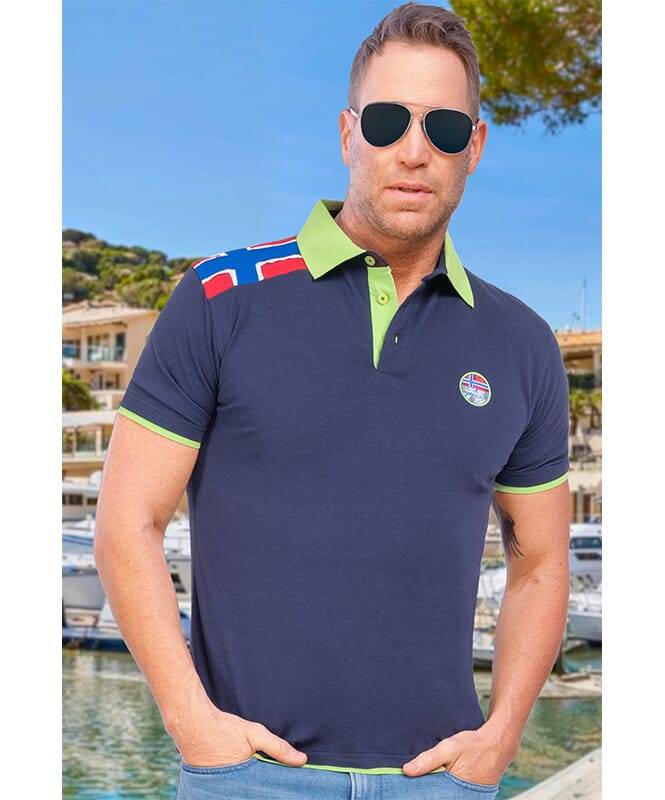Nebulus Poloshirt NEBFLAG Herren Cyber Monday