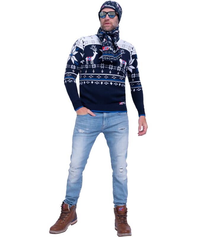 Nebulus Norweger Pullover BREEN Herren Tiefpreis