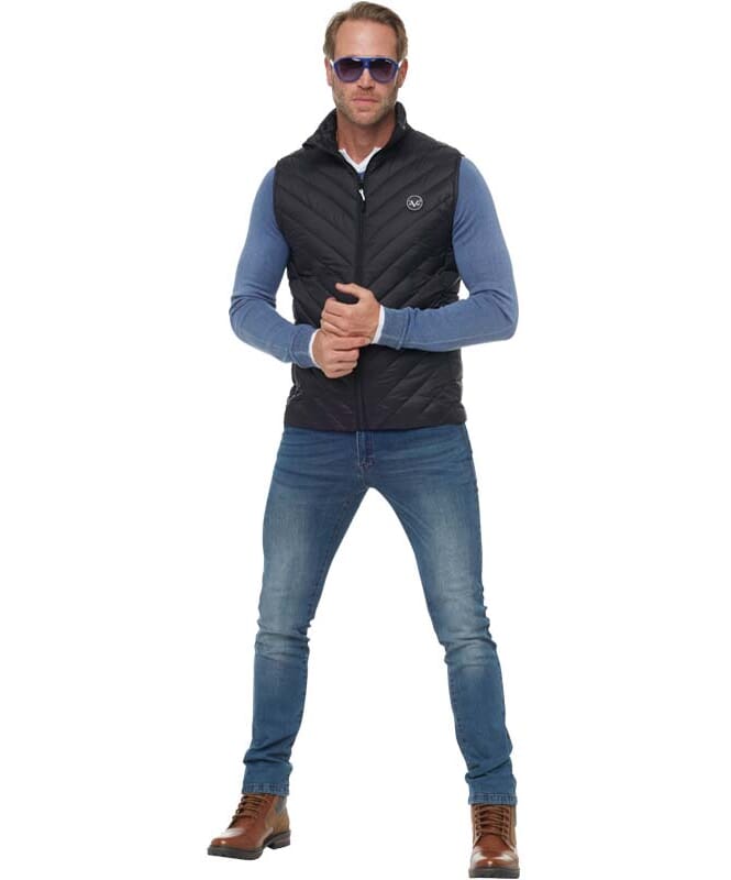 Nebulus 19V69 Daunenweste Herren Letzte 3 Tage