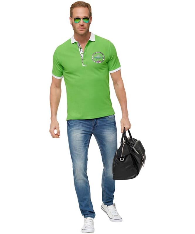 Nebulus Poloshirt VITO Comfort Fit Herren Nur noch ein Tag übrig
