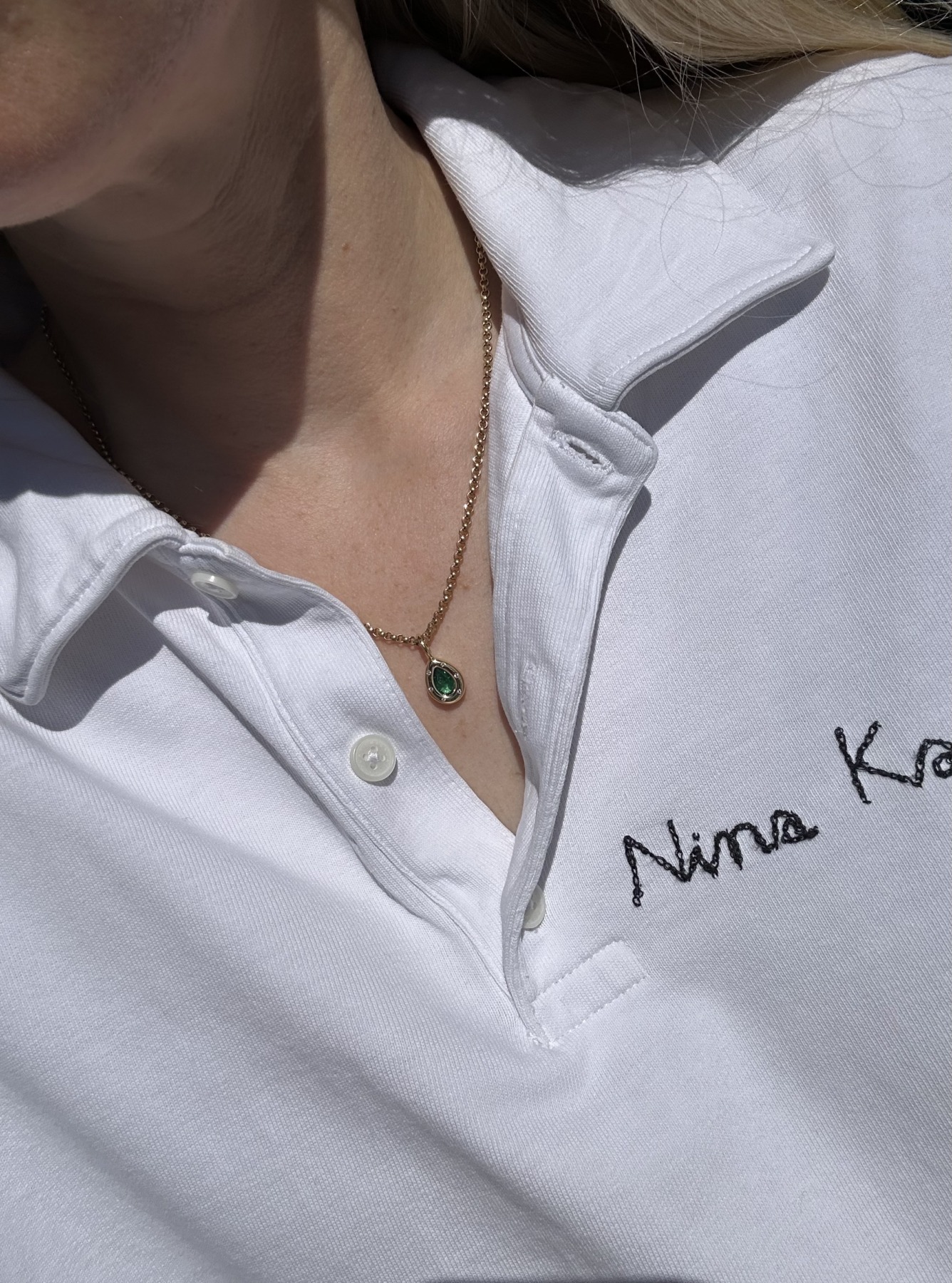Nina Kastens Subway Pendant Emerald Pear Top Angebot