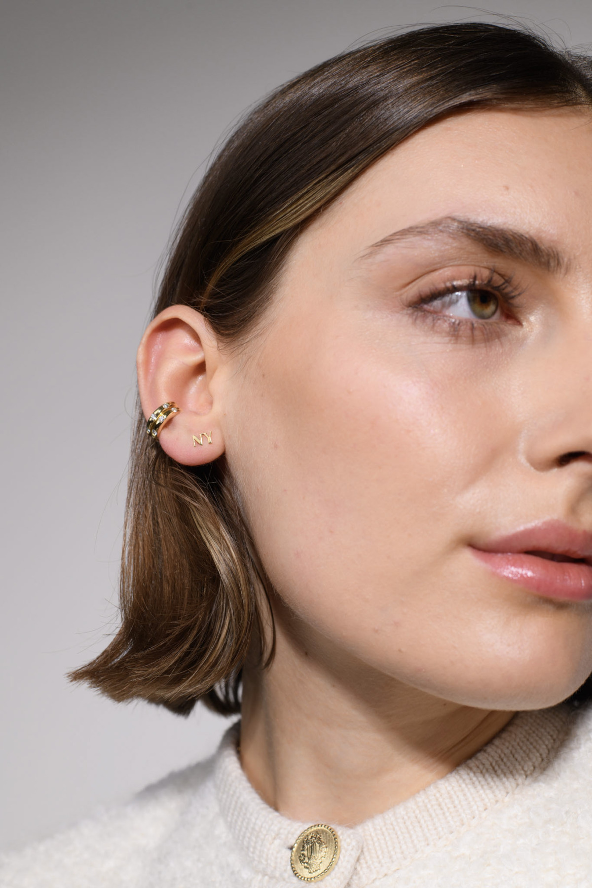 Nina Kastens Diamond Line Ear Cuff Sonderangebote