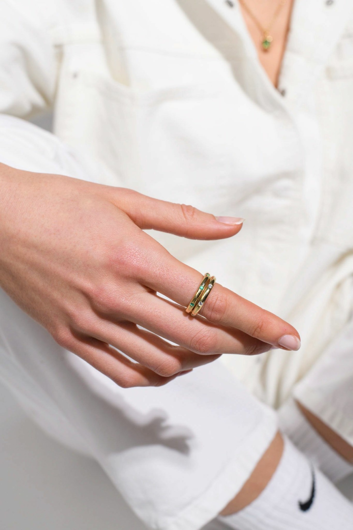 Nina Kastens Emerald Line Ring Tiefpreis