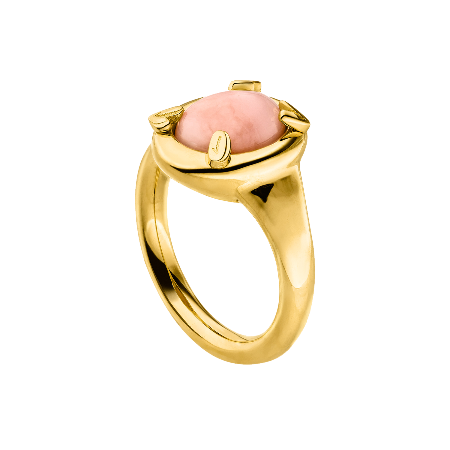 Nina Kastens LOVE Ring Pink Opal Begrenzte Freigabe