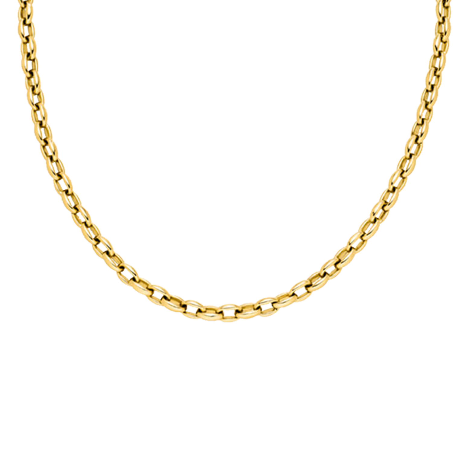Nina Kastens Oval Chain Necklace Clearance-Verkauf
