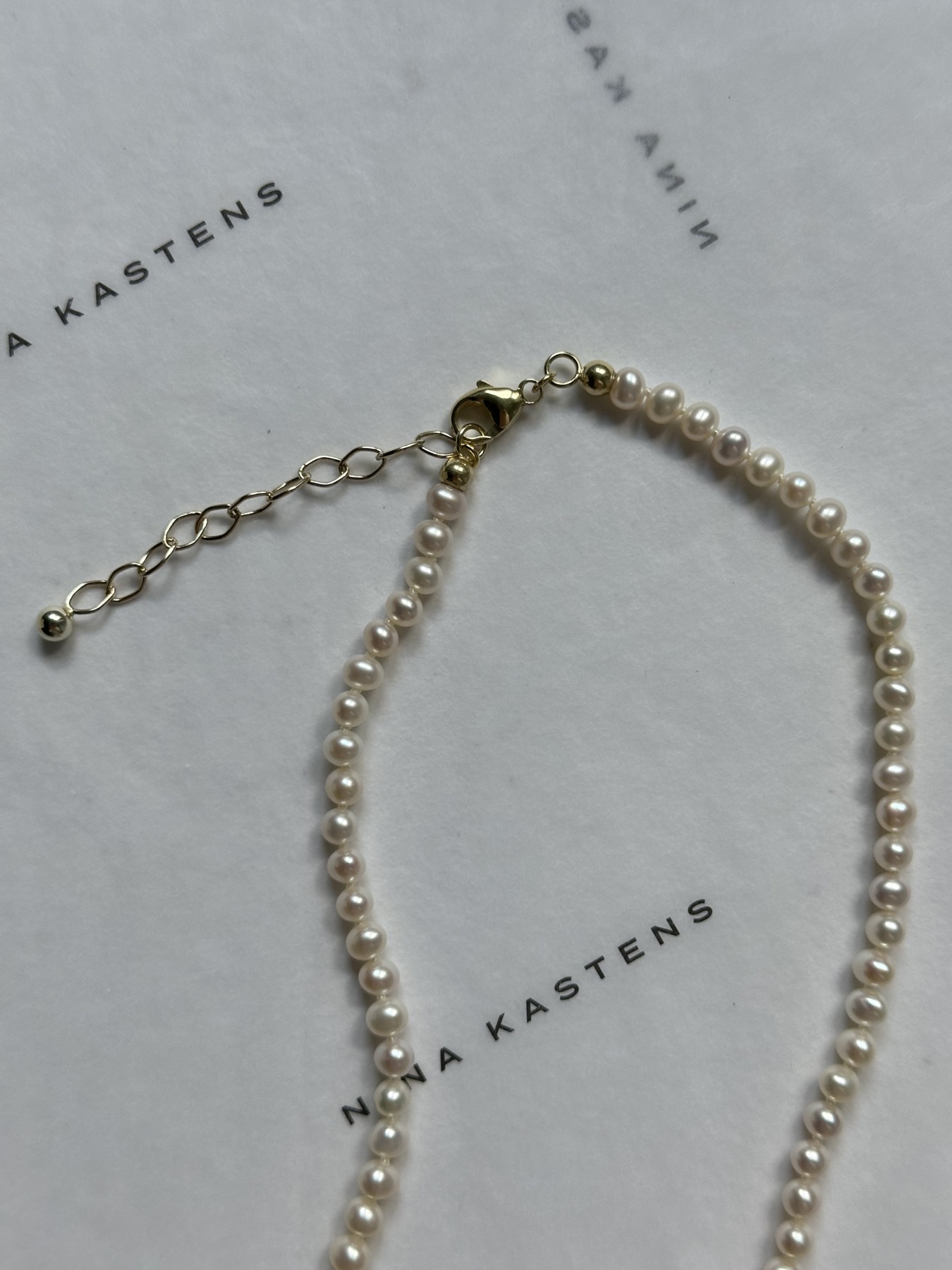 Nina Kastens UES Pearl Choker 2025