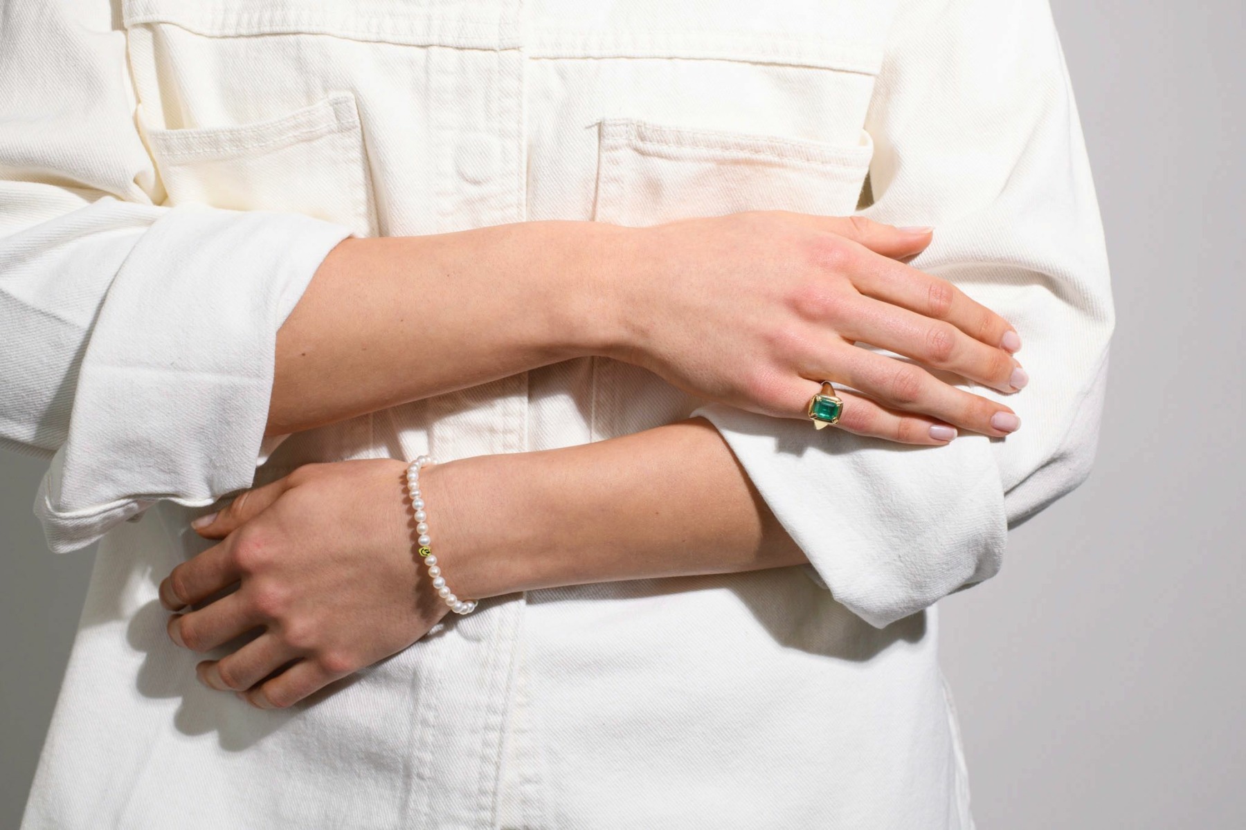 Nina Kastens Nice Day Pearl Bracelet Pink Auslauf