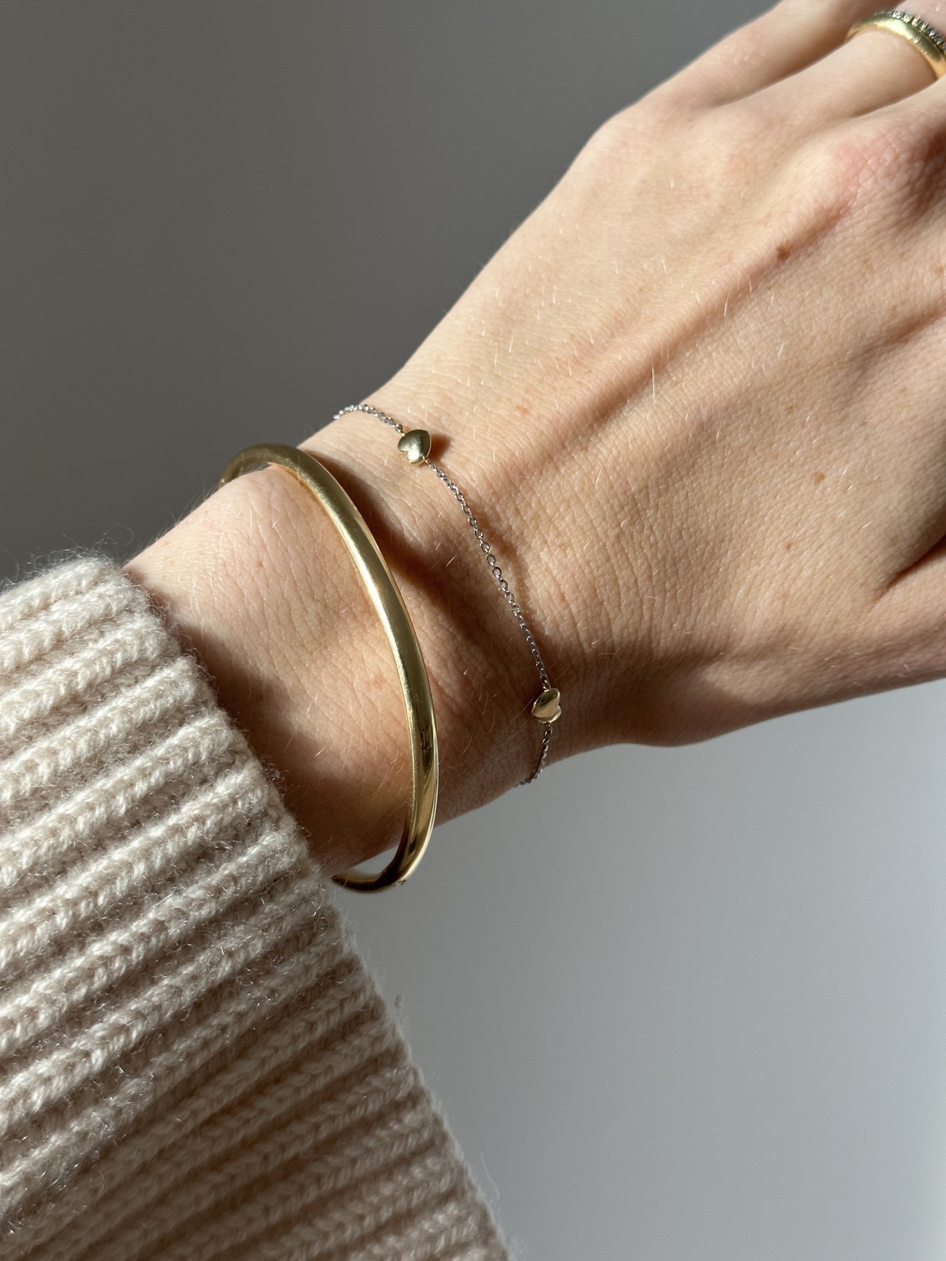 Nina Kastens Bicolor Heart Bracelet Schlussverkauf