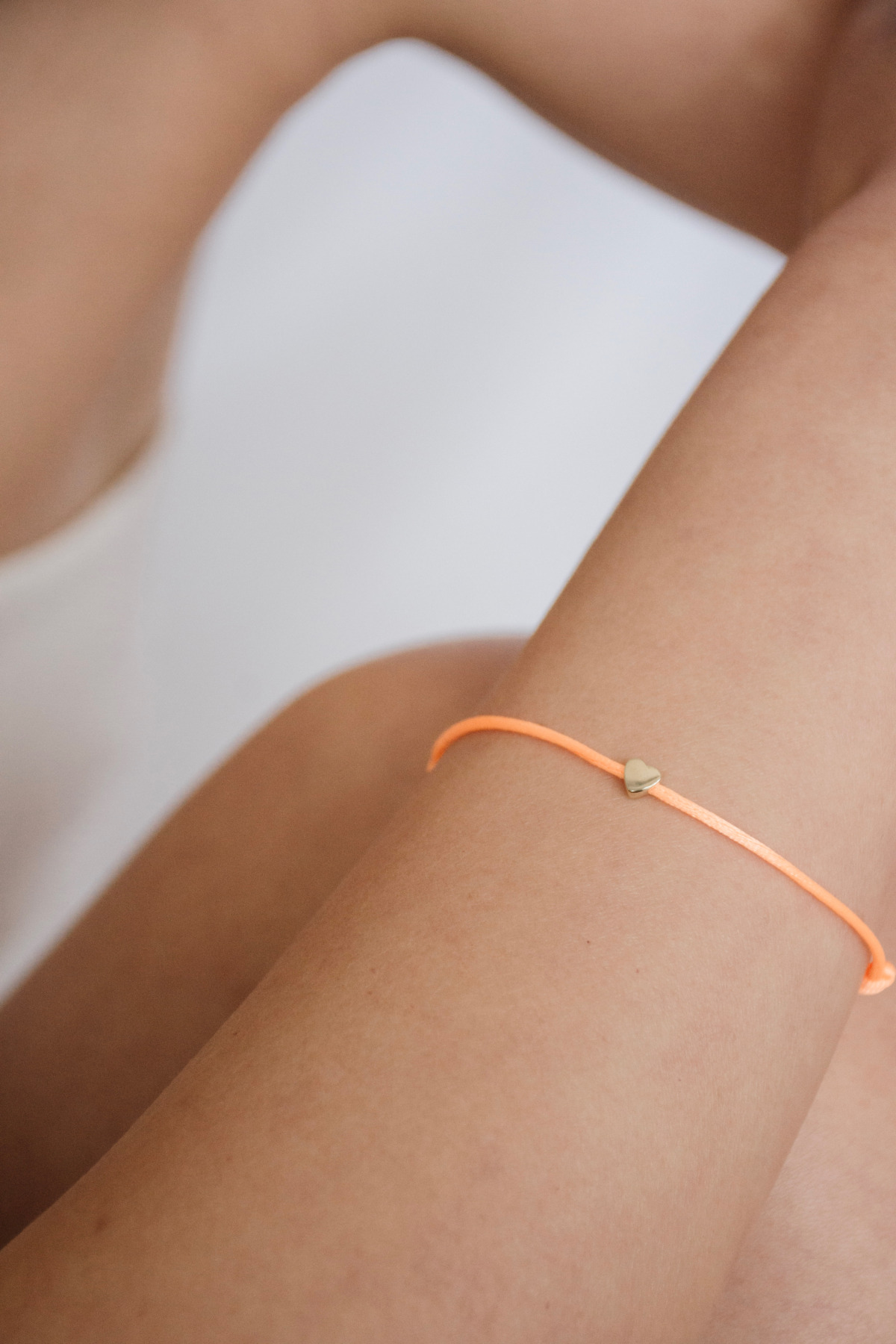 Nina Kastens Heart Bracelet Orange Großer Ausverkauf