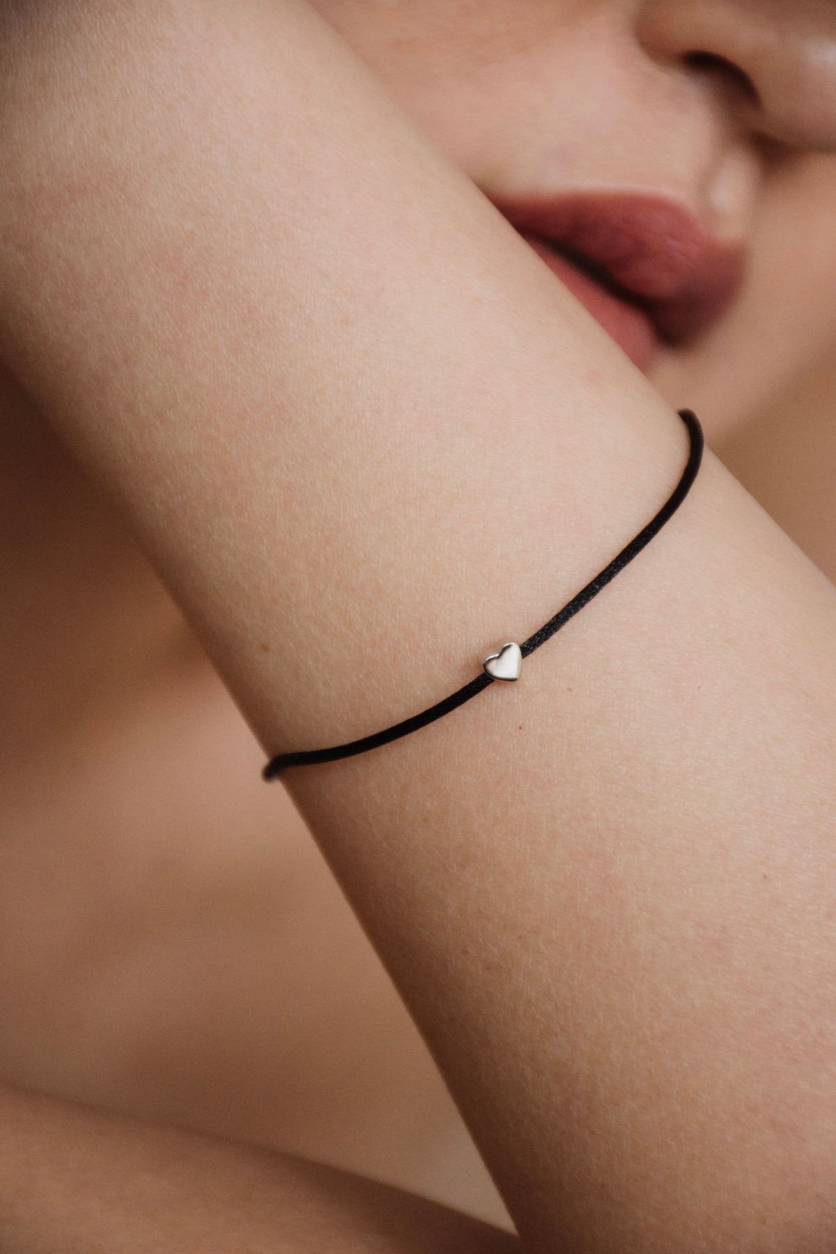 Nina Kastens Heart Bracelet Black WG Jubiläumsangebot