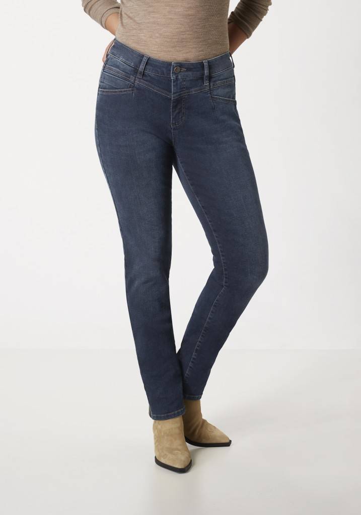 Paddocks LUCY MOTION&COMFORT Skinny fit - blue black used and moustache Große Rabatte