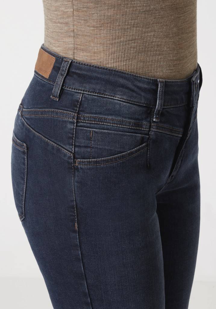 Paddocks LUCY MOTION&COMFORT Skinny fit - blue black used and moustache Große Rabatte