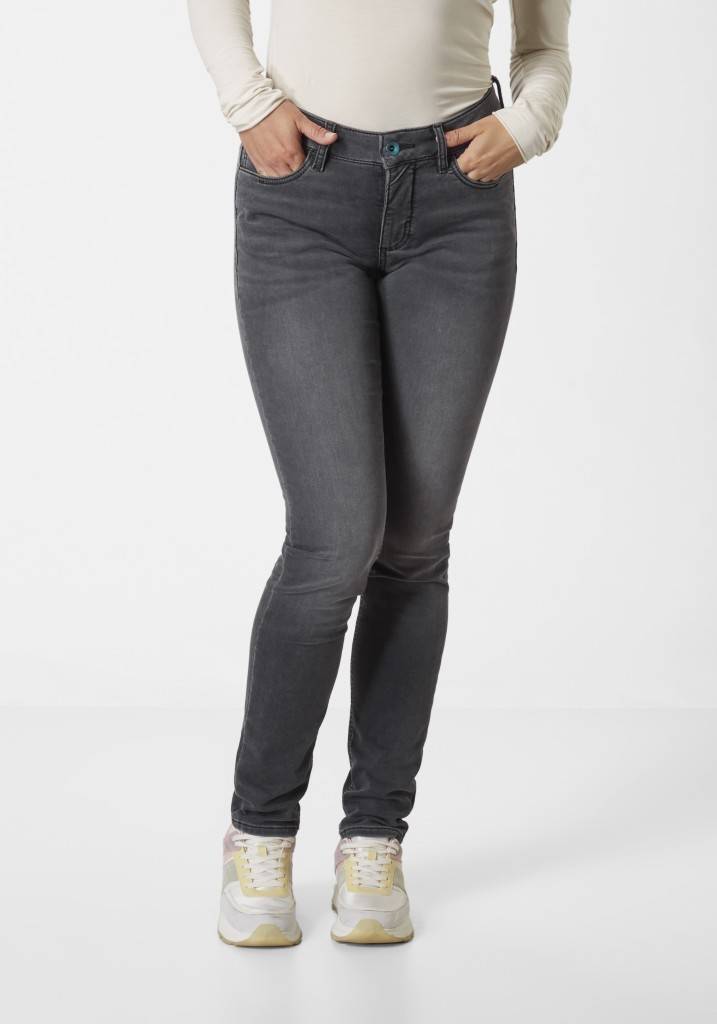 Paddocks LUCY Superior JOGG Denim Skinny fit - black black used moustache Neuheiten