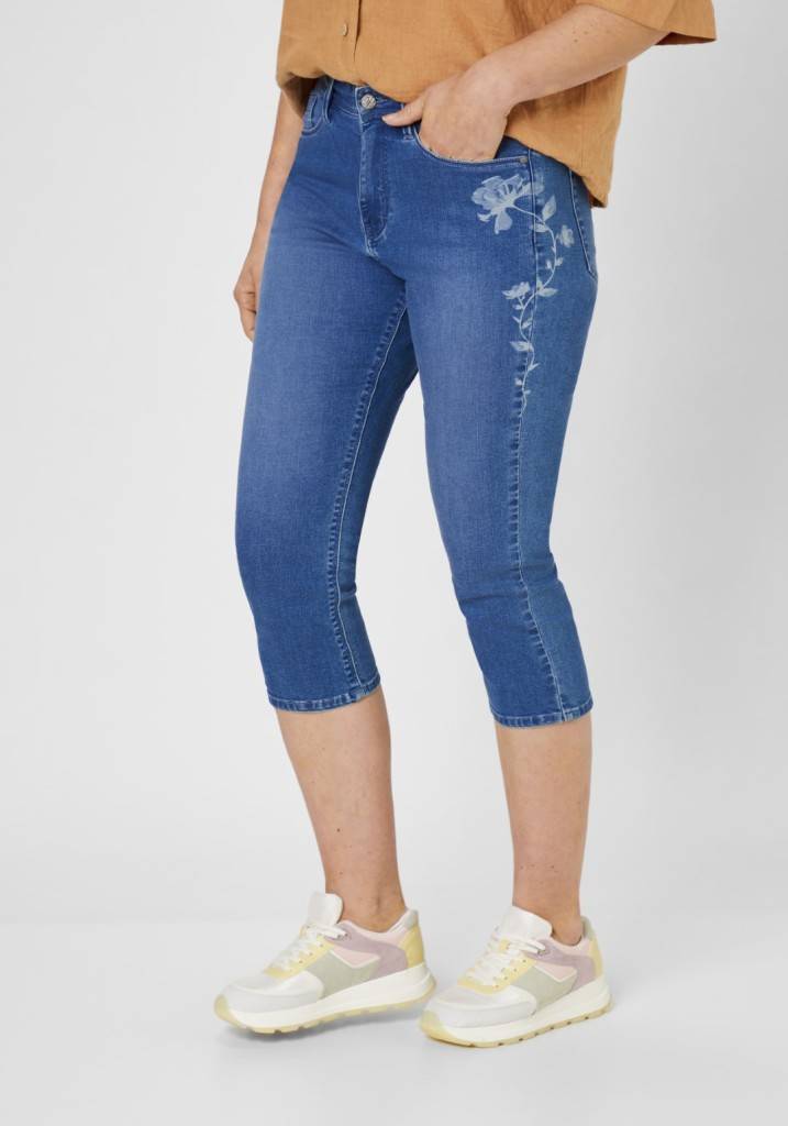 Paddocks PIA LIGHT DENIM schmale Passform - mid blue with using and Laser Super Sparpreis