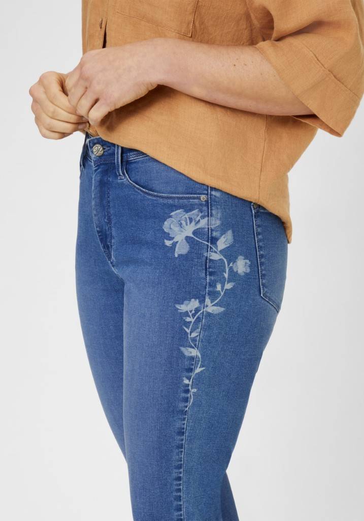 Paddocks PIA LIGHT DENIM schmale Passform - mid blue with using and Laser Super Sparpreis