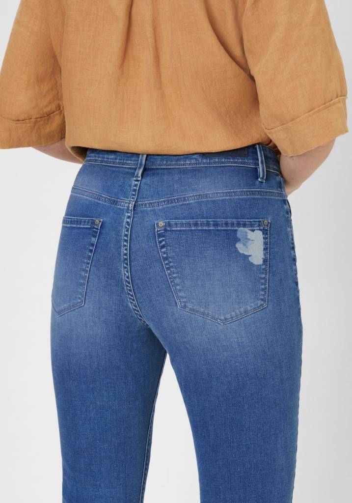 Paddocks PIA LIGHT DENIM schmale Passform - mid blue with using and Laser Super Sparpreis