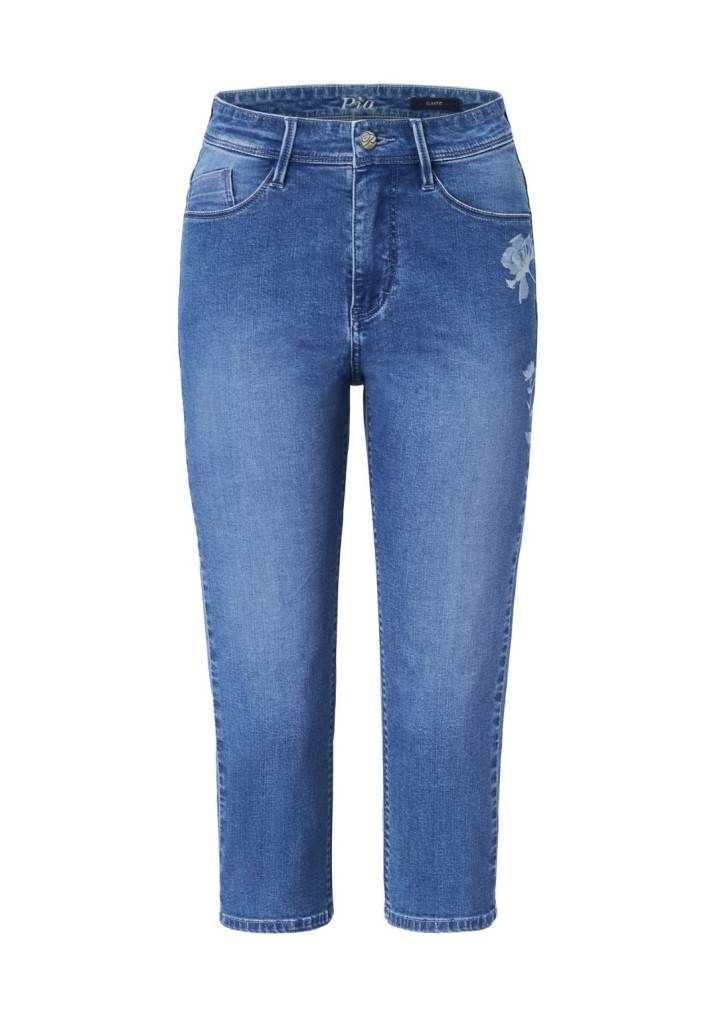 Paddocks PIA LIGHT DENIM schmale Passform - mid blue with using and Laser Super Sparpreis