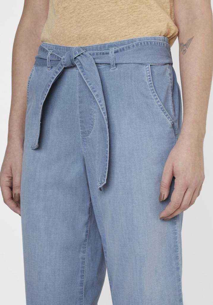 Paddocks Culotte LIGHT DENIM weite Passform - blue bleached used Kostenlose Rückgabe