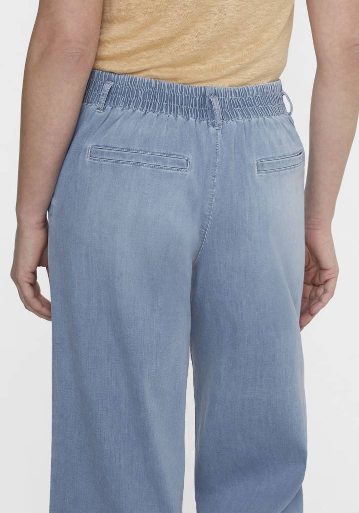 Paddocks Culotte LIGHT DENIM weite Passform - blue bleached used Kostenlose Rückgabe