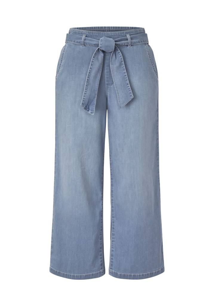Paddocks Culotte LIGHT DENIM weite Passform - blue bleached used Kostenlose Rückgabe