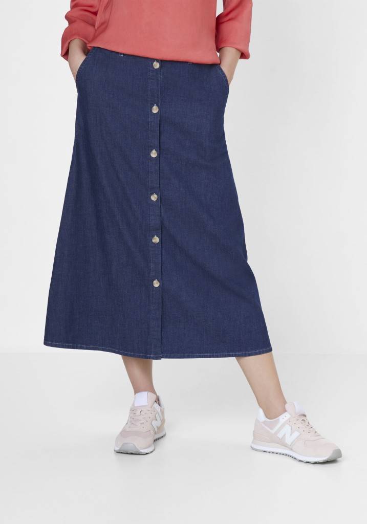 Paddocks Denim Skirt Light Denim normale Passform - dark stone Letzte 3 Tage