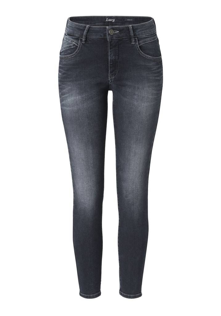 Paddocks LUCY MOTION&COMFORT Skinny fit - blue black used and moustache Sonderangebot der Fabrik