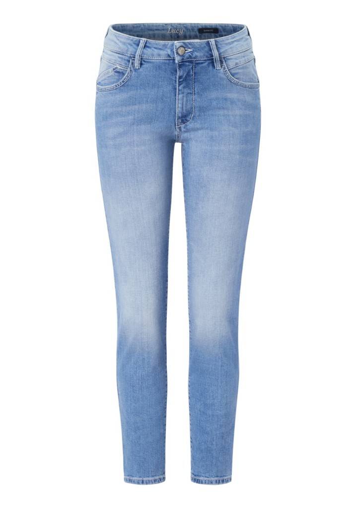 Paddocks LUCY Saddle Stitch MOTION&COMFORT Skinny fit - bleached blue with heavy handwork Vierteljährliche Förderung