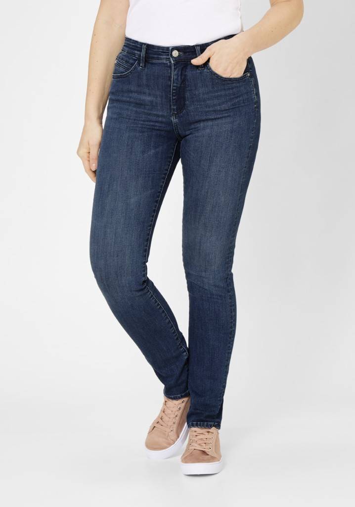 Paddocks PAT SOFT DENIM schmale Passform - dark blue use moustache Rabatte dieses Monats