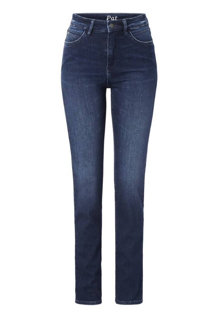 Paddocks PAT SOFT DENIM schmale Passform - dark blue use moustache Rabatte dieses Monats