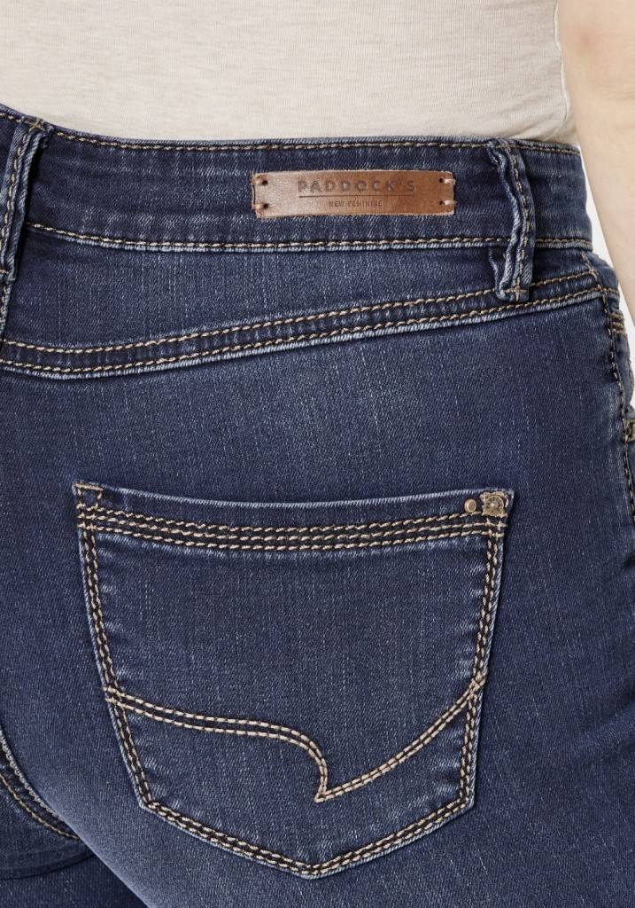 Paddocks PAT Saddle Stitch MOTION&COMFORT schmale Passform - blue black with moustache 2025