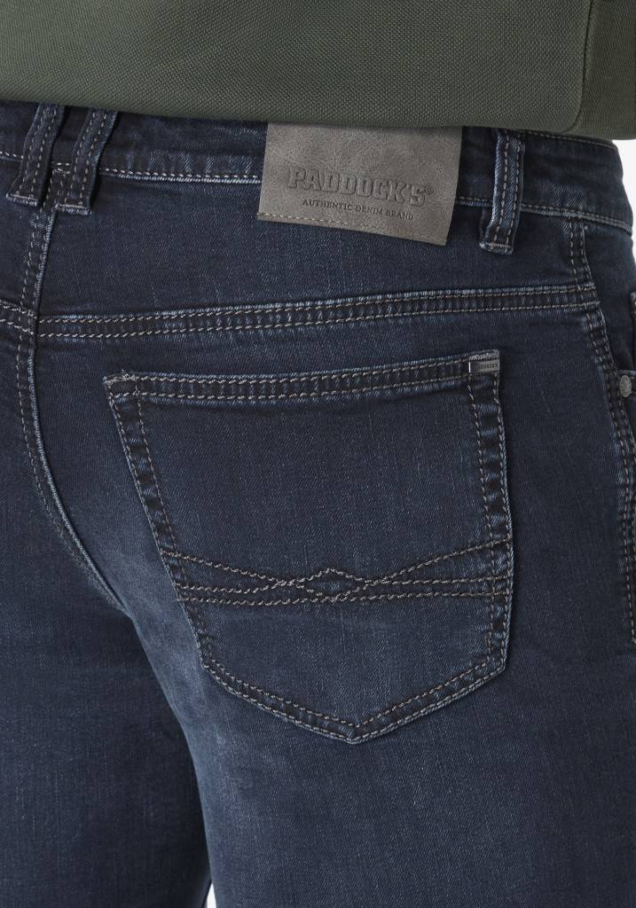 Paddocks PIPE Saddle Stitch MOTION&COMFORT schmale Passform - blue black used im Angebot