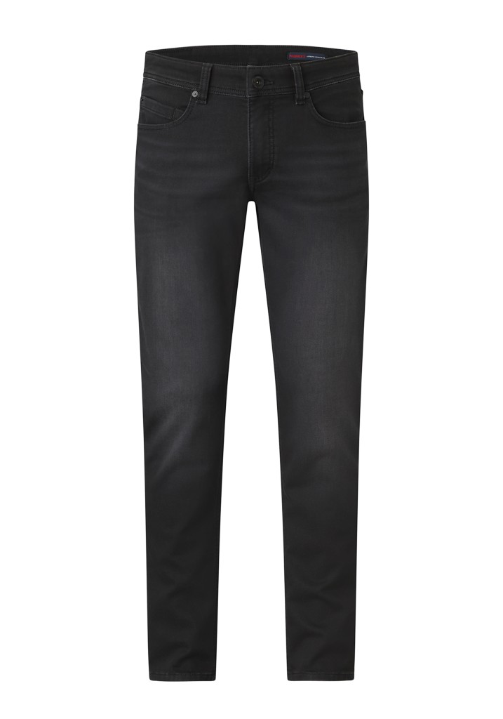 Paddocks DEAN MOTION&COMFORT JOGG DENIM schmale Passform - black black used moustache Meist gekauft