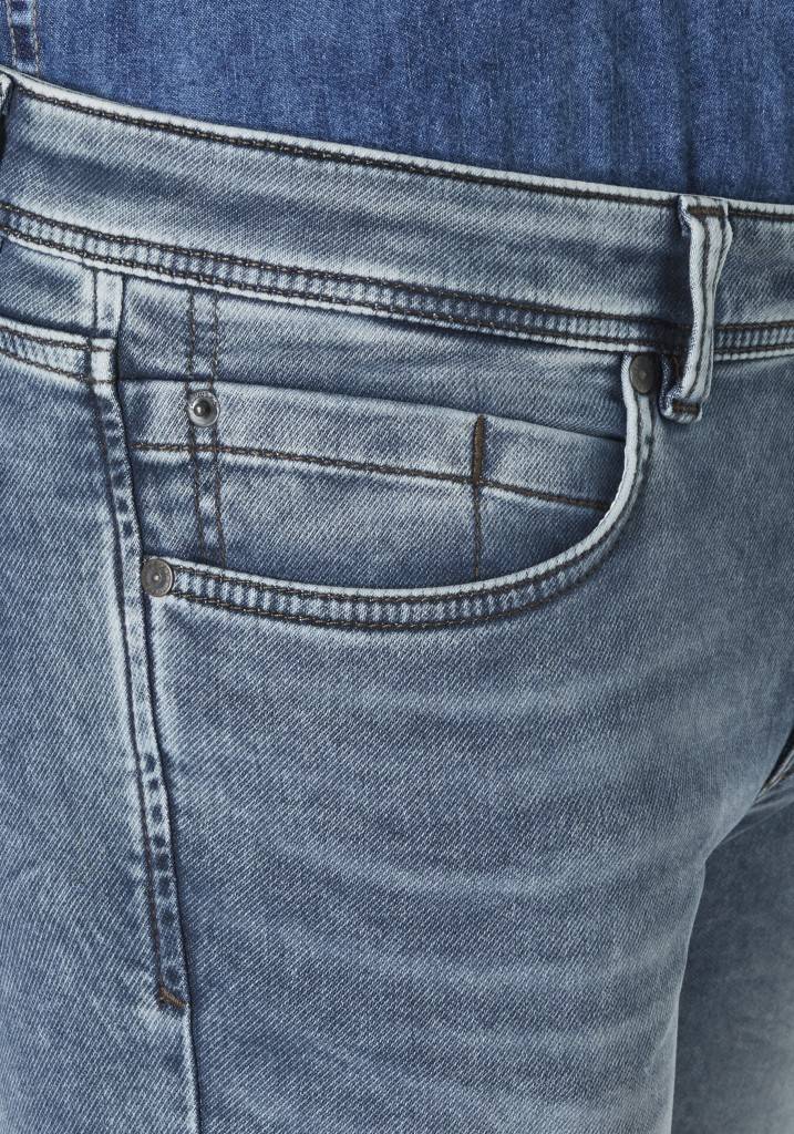 Paddocks DEAN MOTION&COMFORT JOGG DENIM schmale Passform - dark blue used moustache Kostenloser Versand