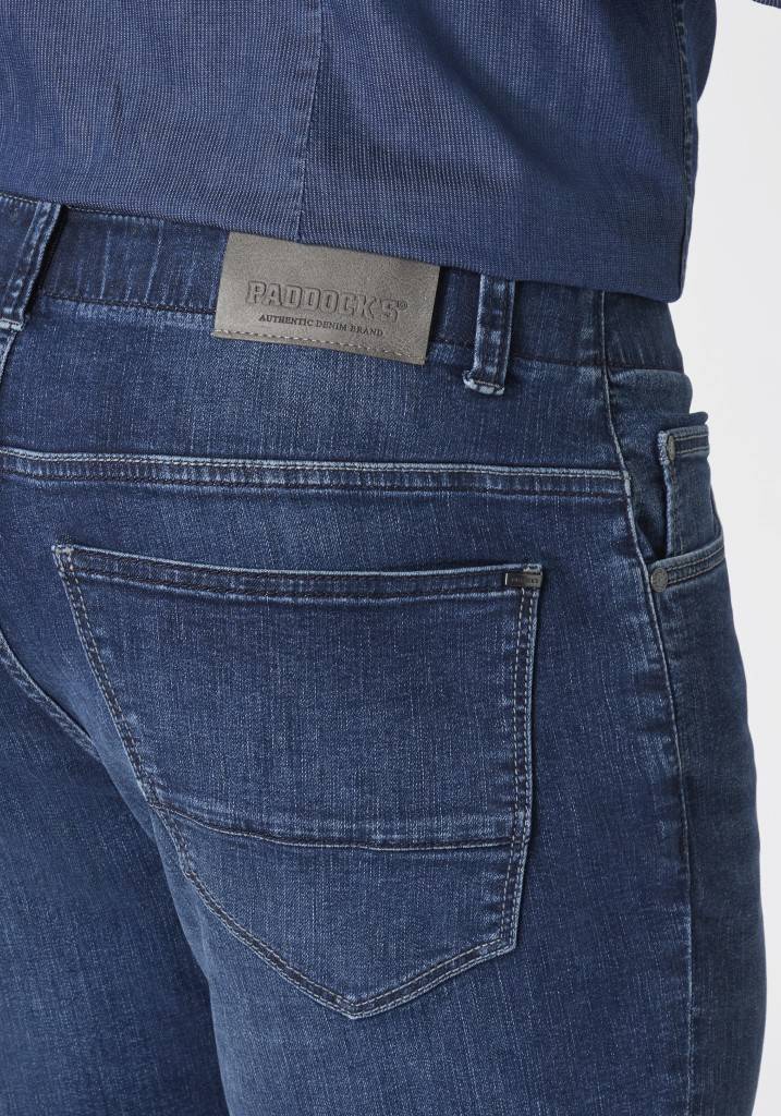 Paddocks BEN MOTION&COMFORT bequeme Passform - dark blue used moustache Limitierter Zeitrabatt