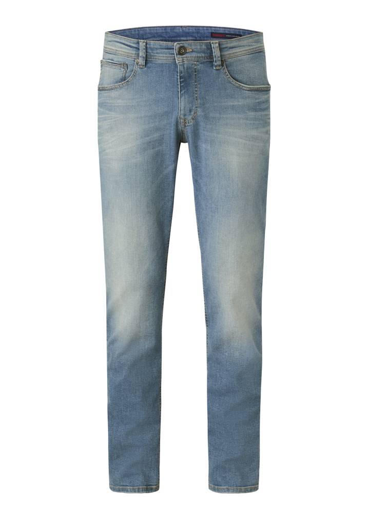 Paddocks DEAN / WITHOUT DESTROY schmale Passform - medium blue used moustache Sonderangebot