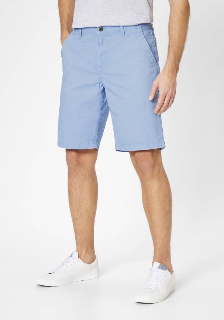 Paddocks MITCH CHINO Bermuda bequeme Passform - light blue Online Shopping
